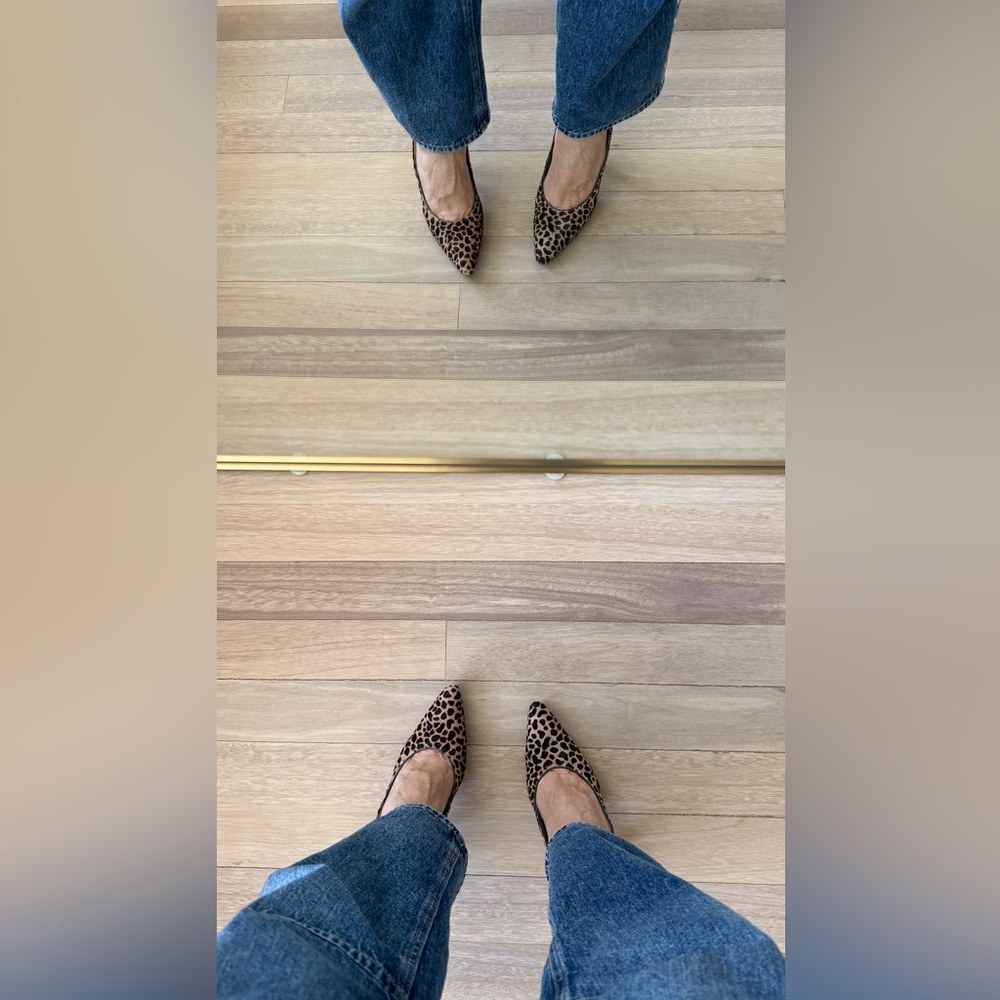 Walter Steiger Leopard-Print Pointed-Toe Ankle-St… - image 9